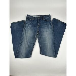 !iT Jeans Womens Size 27 High Rise Flare Leg Denim